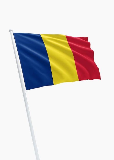 Vlag Tsjaad - 100x150cm Spun-Poly